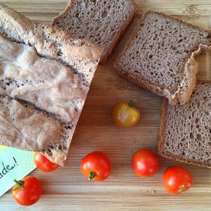 Glutenfreies dunkles Brot von Lidl