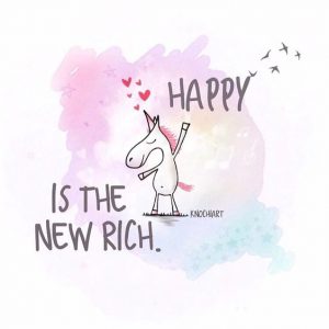happy is the new rich